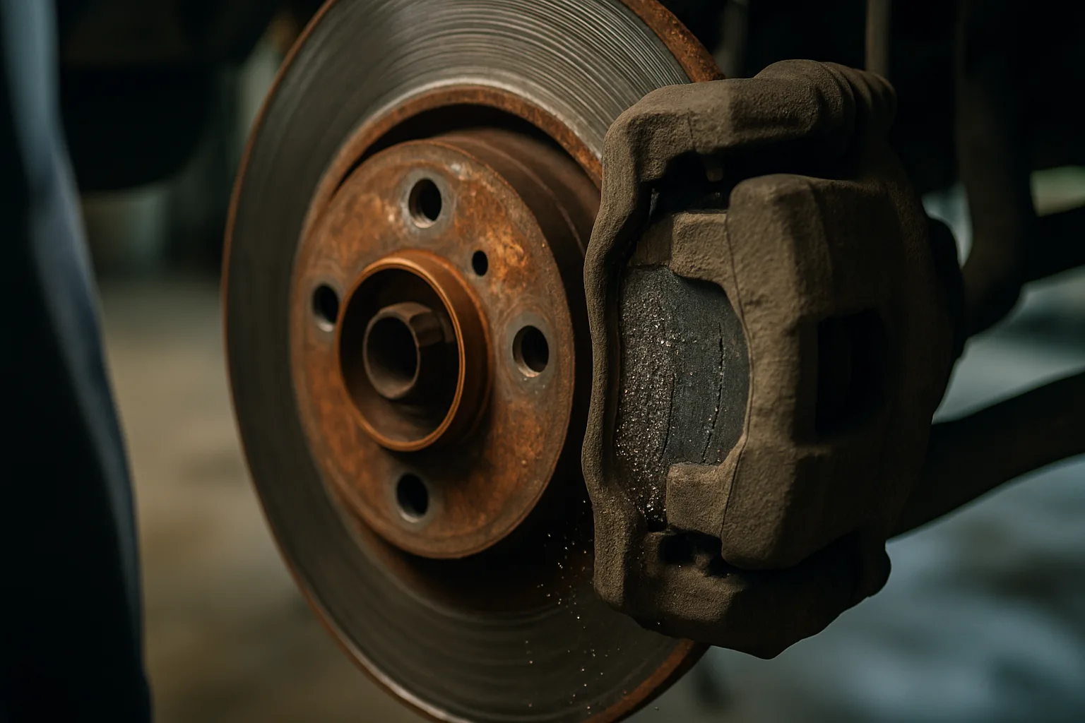 Brake system inspection detail